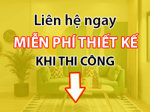 miễn phí thiết kế khi thi công trọn gói