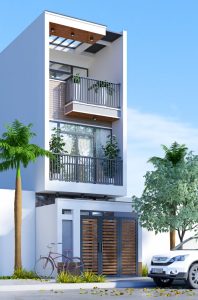 Thiết kế nhà phố 3 tầng