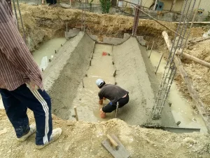 Nhà ở dân dụng cấp 4: phần làm móng