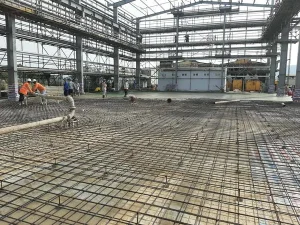 Dự án đã thi công nhà xưởng cảng PTSC