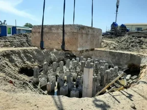 Dự án đã thi công nhà xưởng cảng PTSC