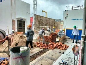 Sửa chữa nhà xưởng công ty Schlumberger 04