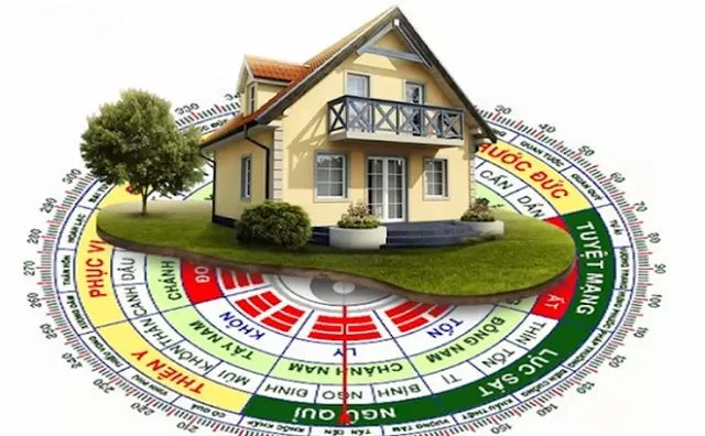 Xem hướng nhà để xây nhà cho hợp phong thủy